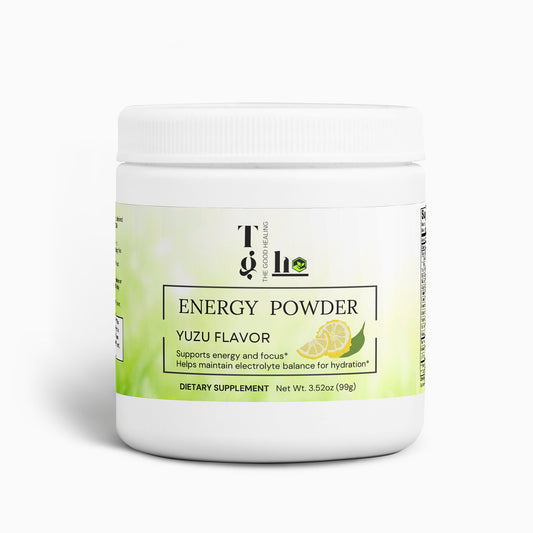energy powder yuzu flavor