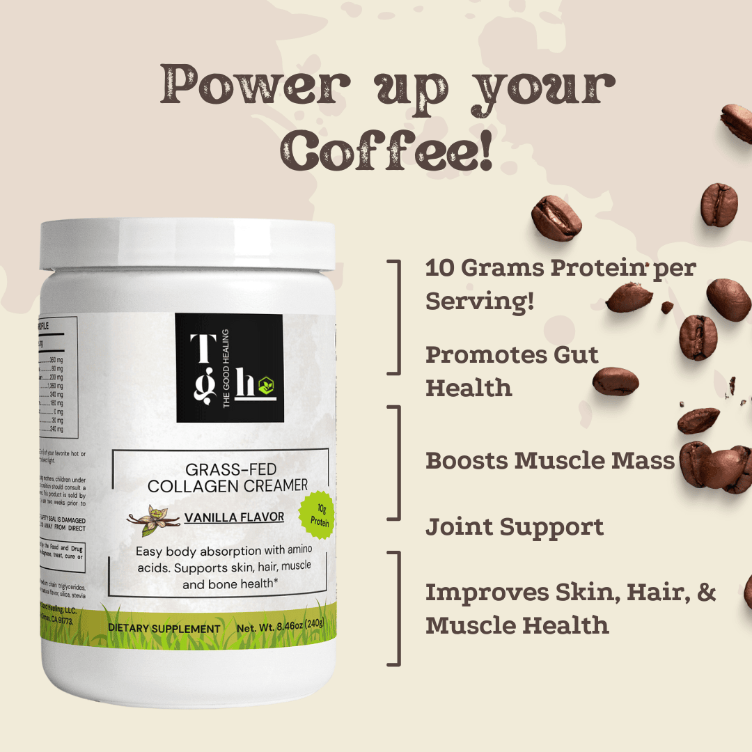 Grass-Fed Collagen Creamer (Vanilla)