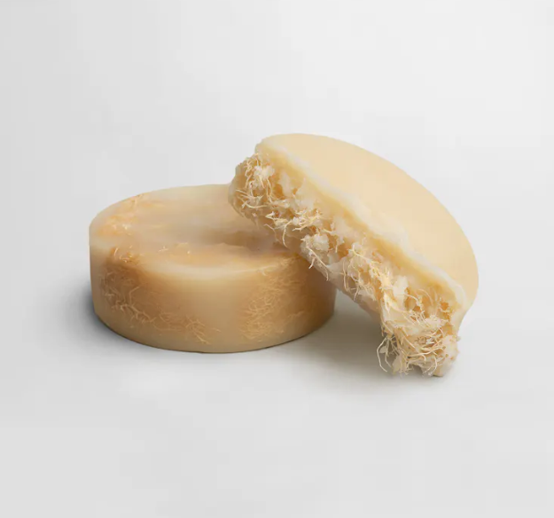 Exfoliating Loofah Soap Bar - 100% Natural