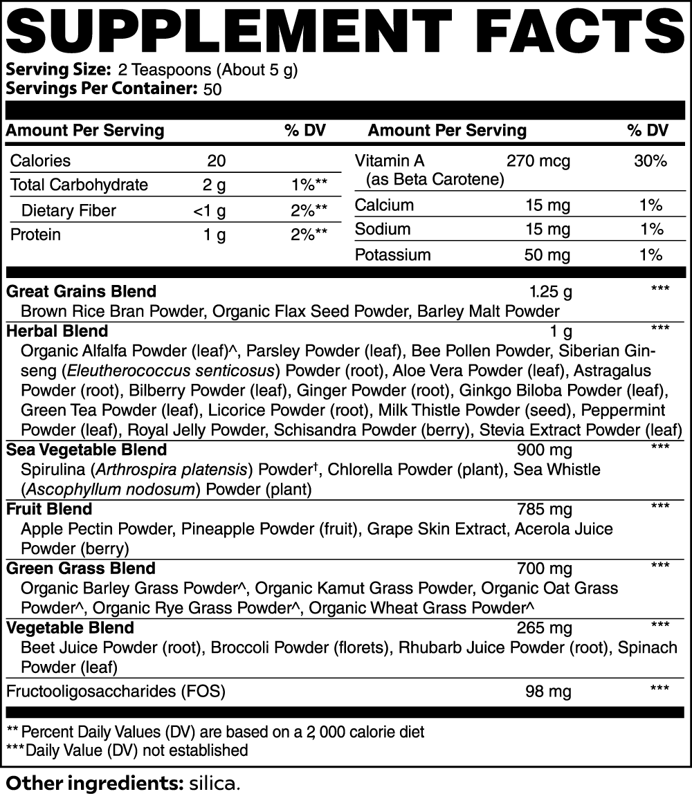 Super Greens Ultra Cleanse Mix