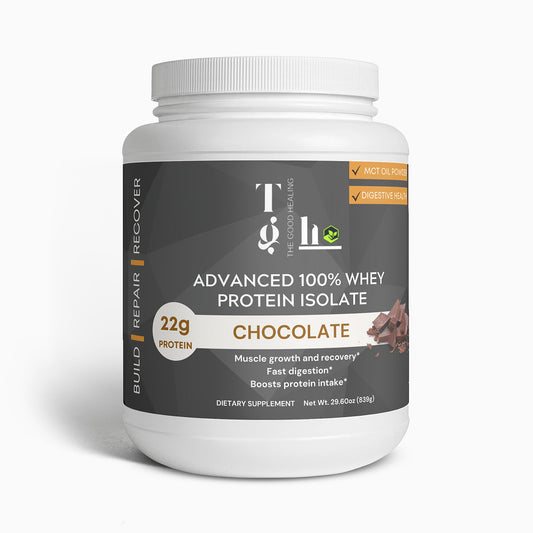 100% Advanced whey protein isolate 