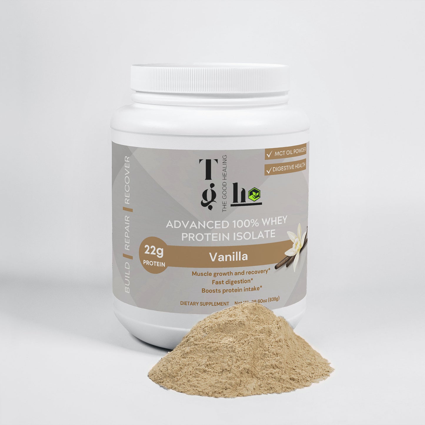 Advanced 100% Whey Protein Isolate (Vanilla)