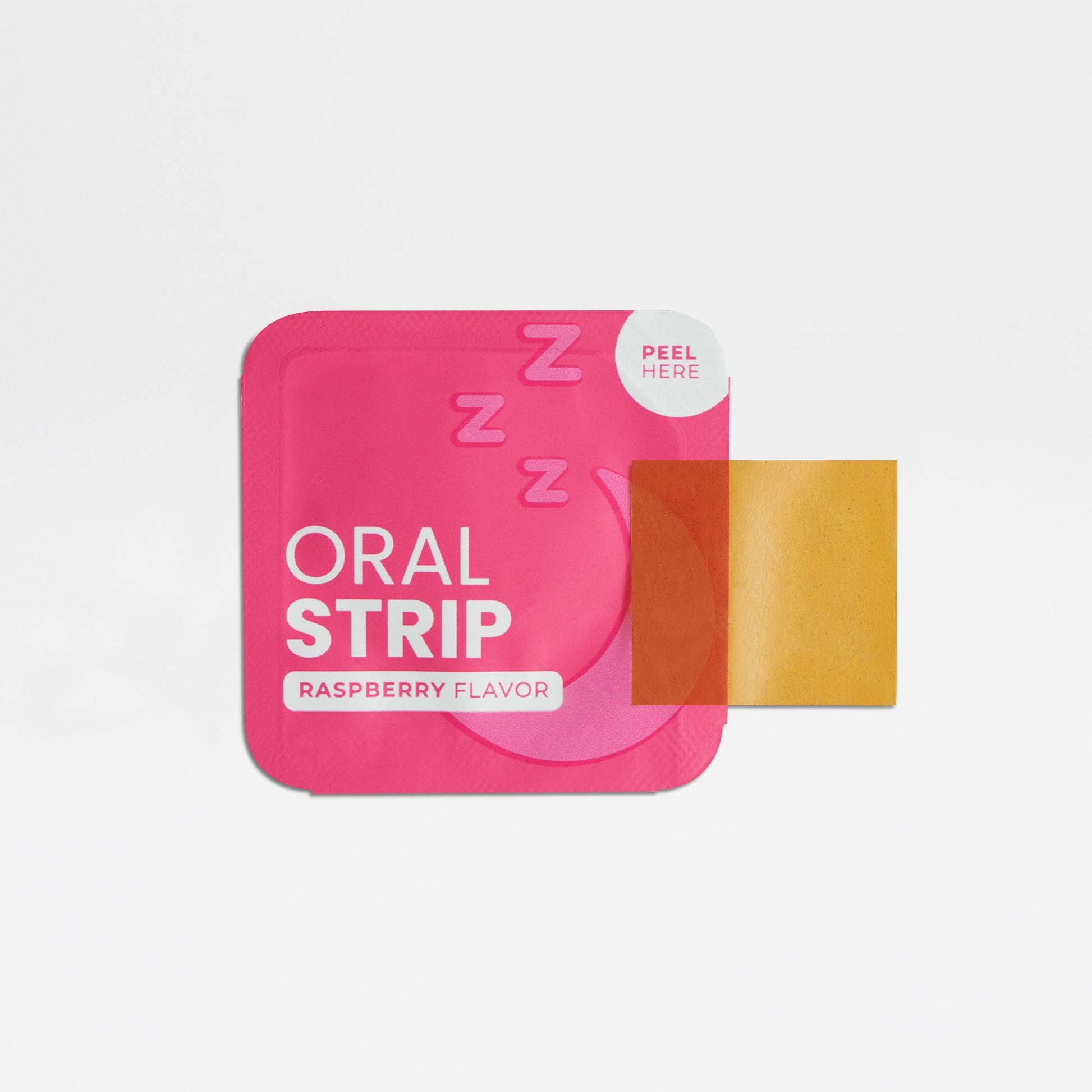 oral sleep strips raspberry