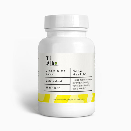 Vitamin D3 2,000 IU - 100 softgels