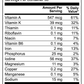 Spirulina Powder Supplement Facts